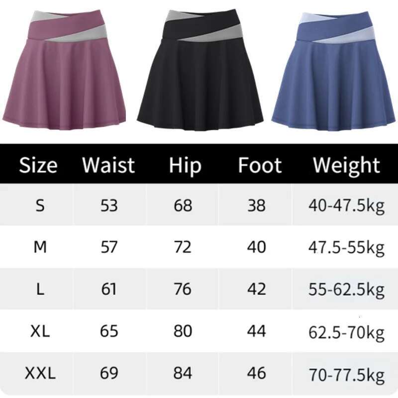 Sports Summer Women quick dry elastic running high waist fiess short skirts tennis run Gym yoga skirt with shorts s