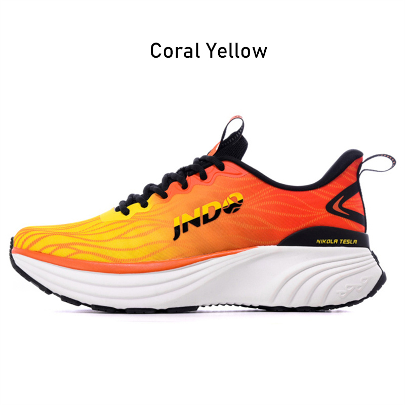 JNDO low running shoes for men women Whale Shadow designer sneakers Black Volt Coral Yellow White Red aurora mens outdoor sports trainers womens luxur