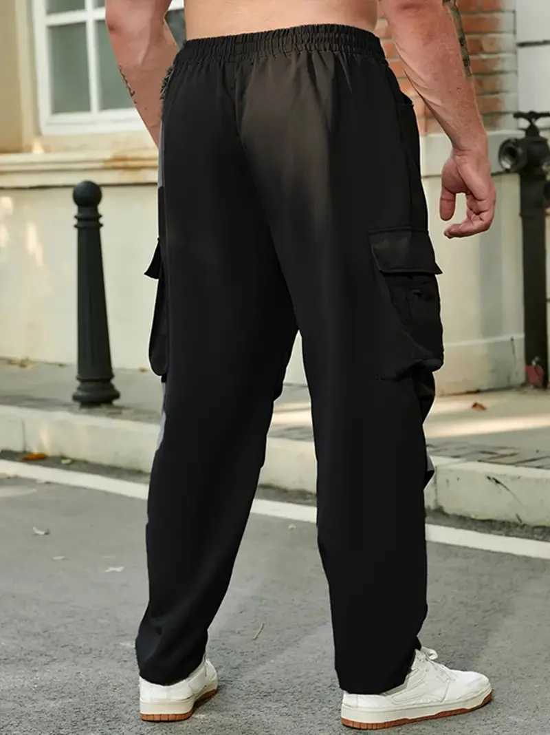 New casual mens and mens clothing dOMinated by fashion brands mens straight pants for summer outings fashionable spW240725