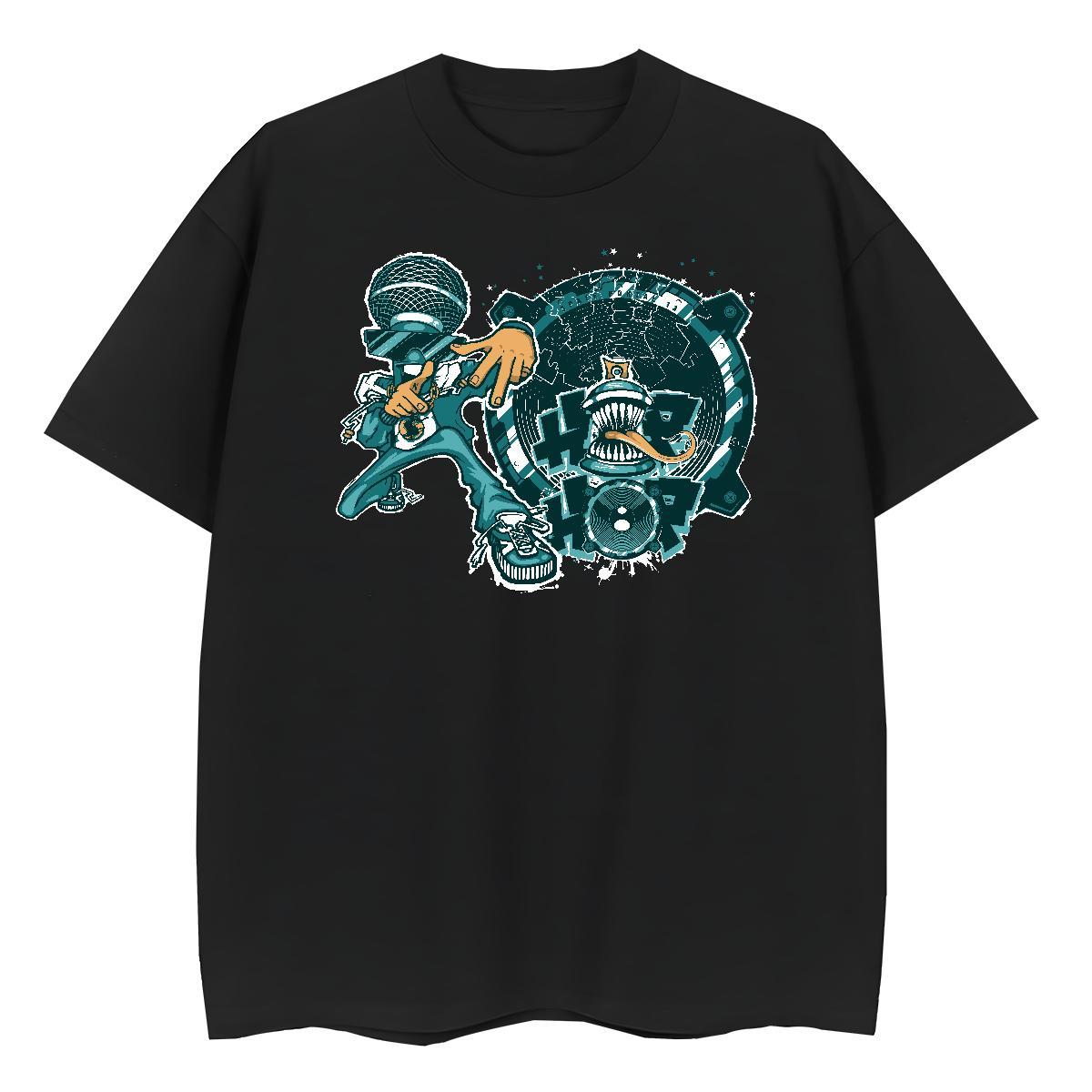 Loose Mens Tshirts Street wear Hip Hop 230g Cotton Custom Anime Short Sleeve Soft ET Mens T Shirts 2024 Summer Polos
