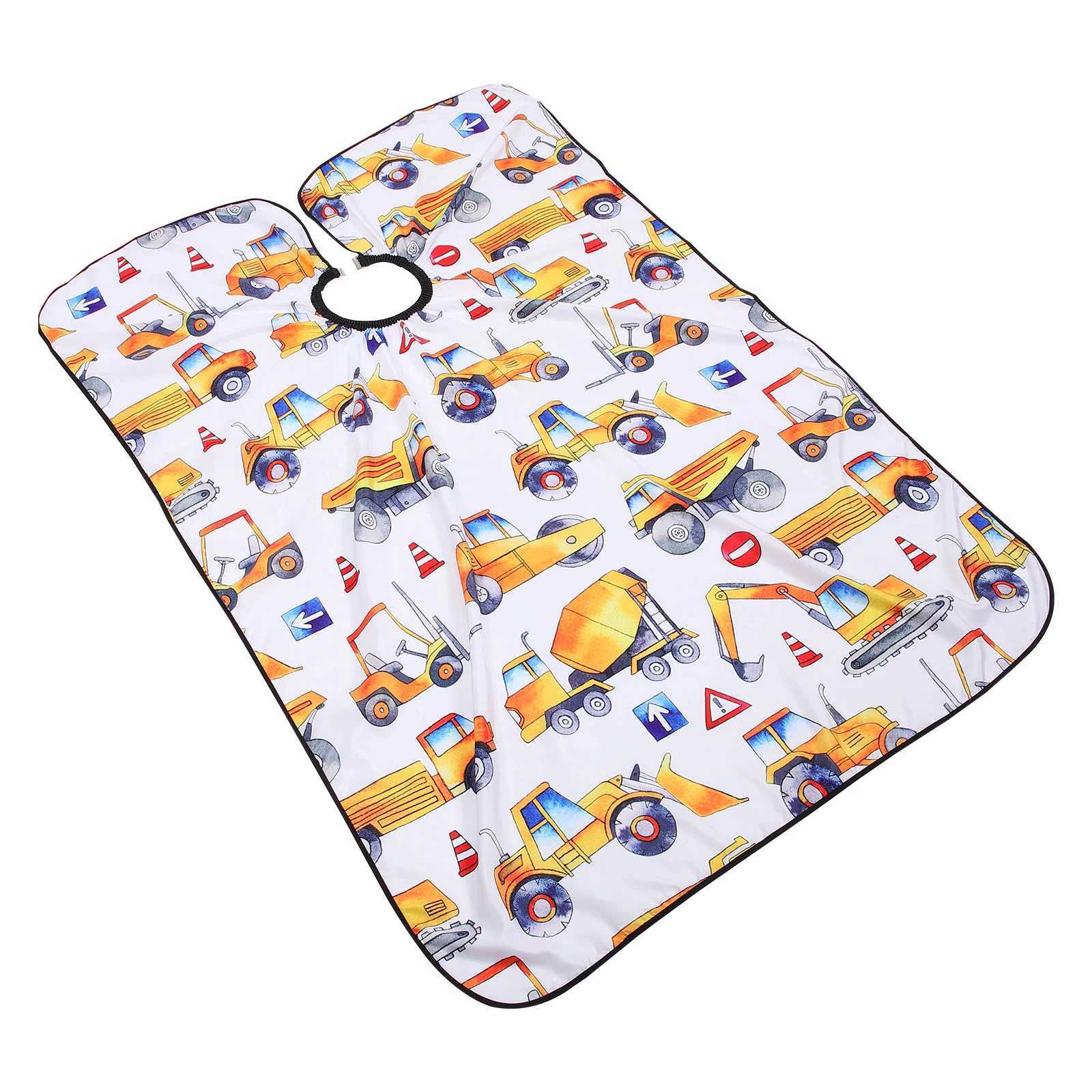 Childrens Barber Adult Clothing Corner Salon Apron Accessories Childrens Barber Pongi Hairstyles Men and Women W240814