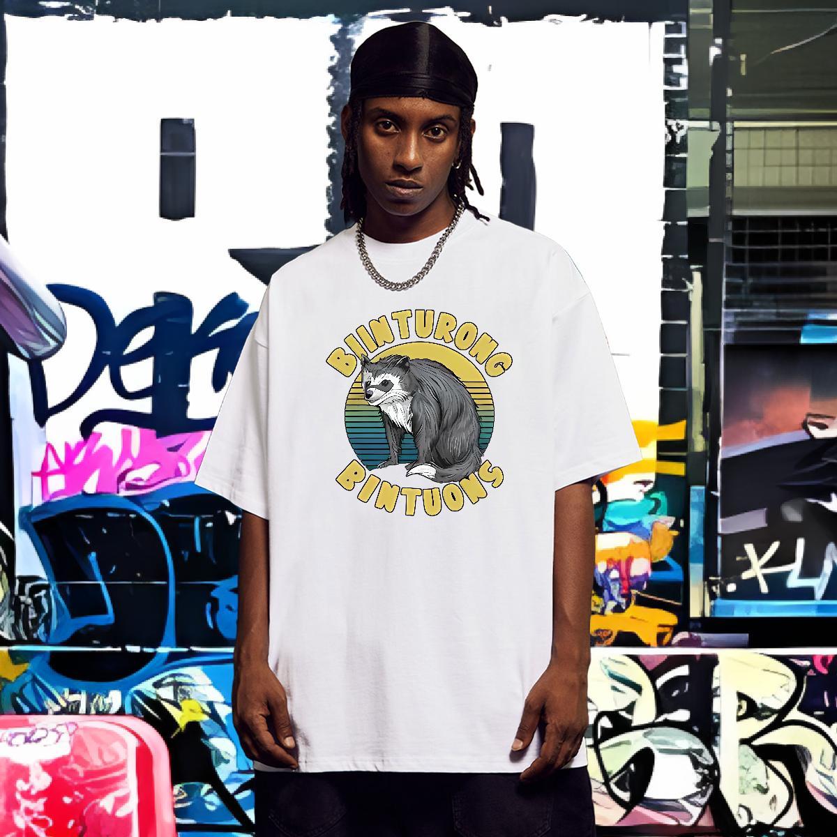 Designer T Shirts Men fox O Neck Short Sleeves Street Custom Print Oversized 230g Pure Cotton Tshirt for Man Woman 2024 Tee Shirt