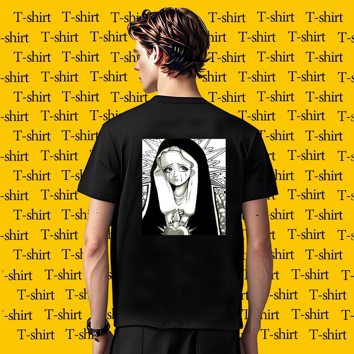 T Shirt For Man 230g Cotton nun Summer Casual O Neck Short Sleeves Custom Big Size Couples T Shirts New Arrival Soft Tops Tees