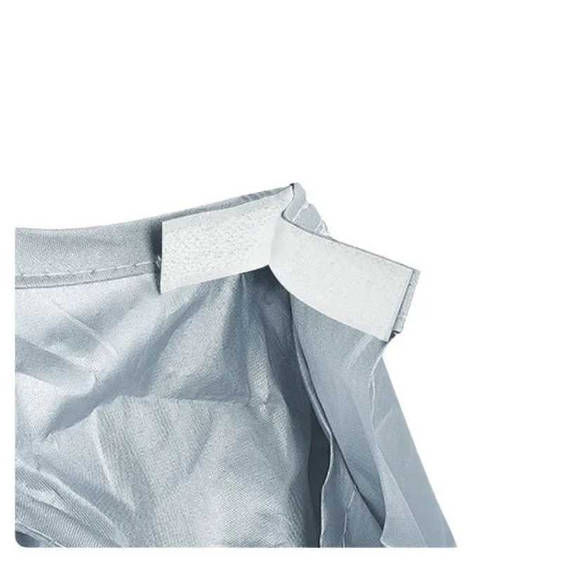 Adult Foldable Apron Hairdressing Coat Cloak Barber Salon Stylist Umbrella Corner Clipper Home Cleaning Protector W240814