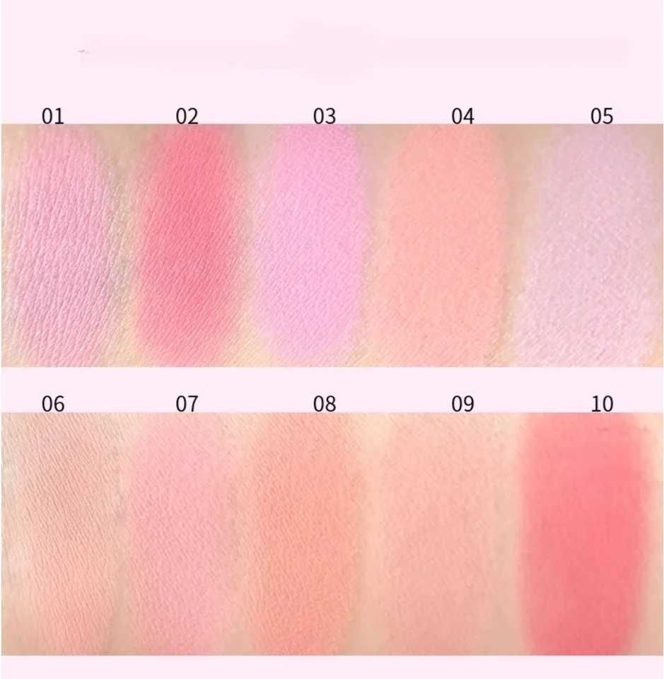 Flortte Airy Cream Blush Butterfly Smoothness Composite Powder Blend Nude Blush Natural Brighten Skin Makeup Palette Y240815