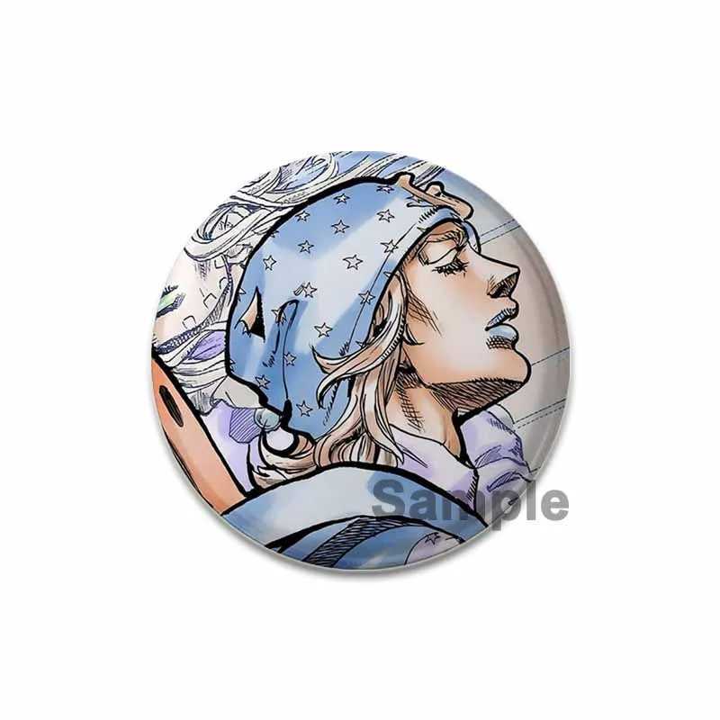 Classic anime Jojos fantasy adventure badge cartoon handmade brooch backpack clothing gift accessories high-definition printing pin W240815
