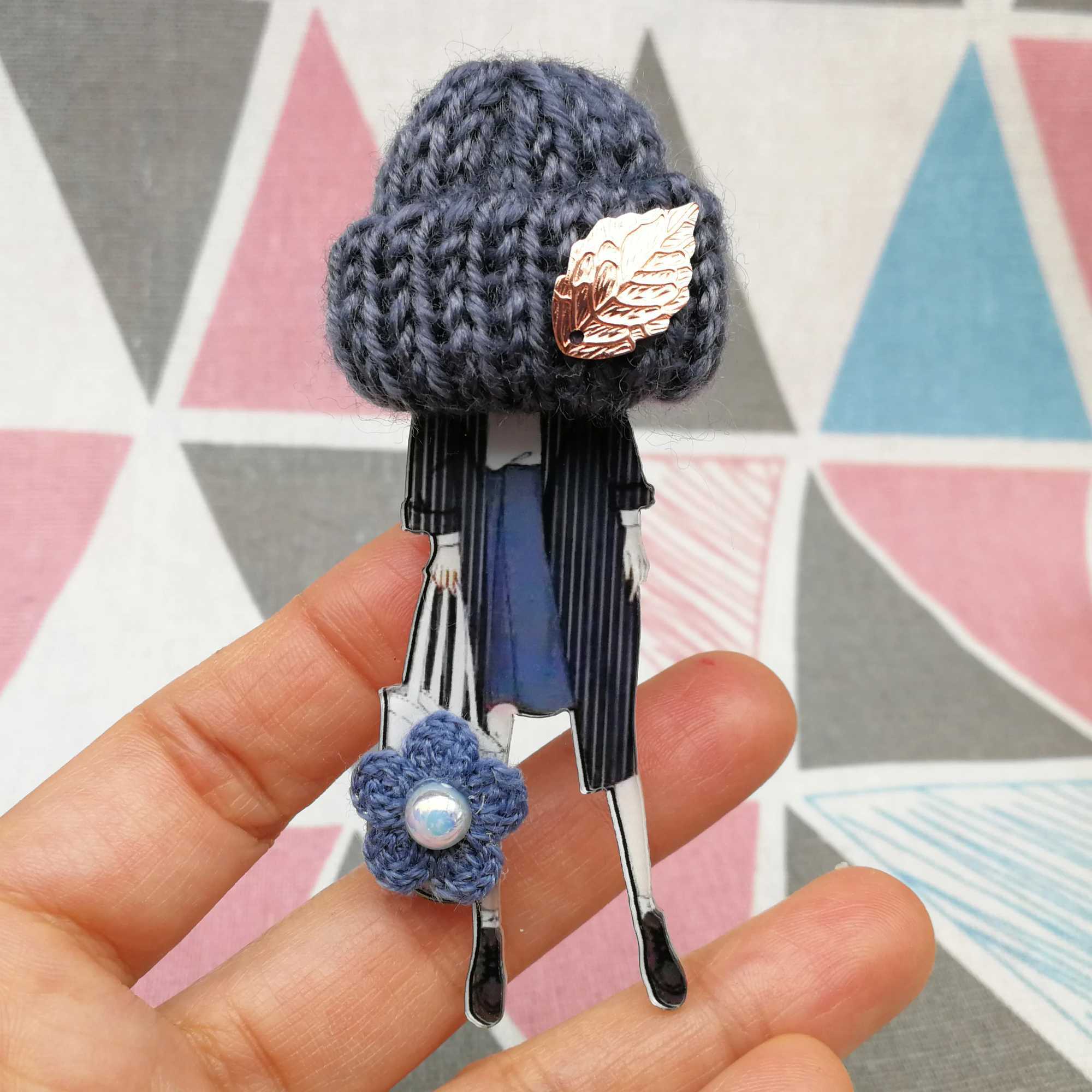 2019 Cute Fashion Handmade Acrylic Badge Broch Womens DIY Plastic Broch Harajuku Clothing Jewelry Accessories Badge W240815