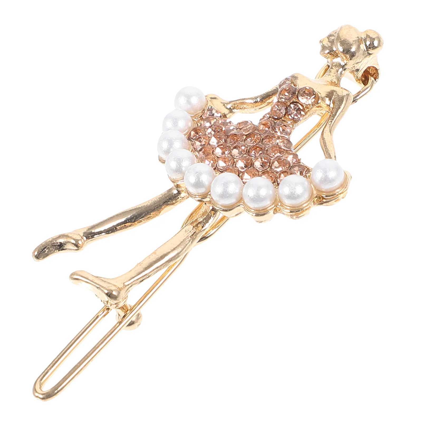 Girl brooch ballet brooch costume accessories zinc alloy dancer sweater W240815
