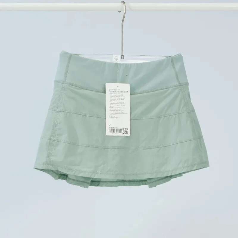 Tennis Sports Short Women's Fake Two Piece Lined Pleated Spring/Summer Yoga Fiess Skirt