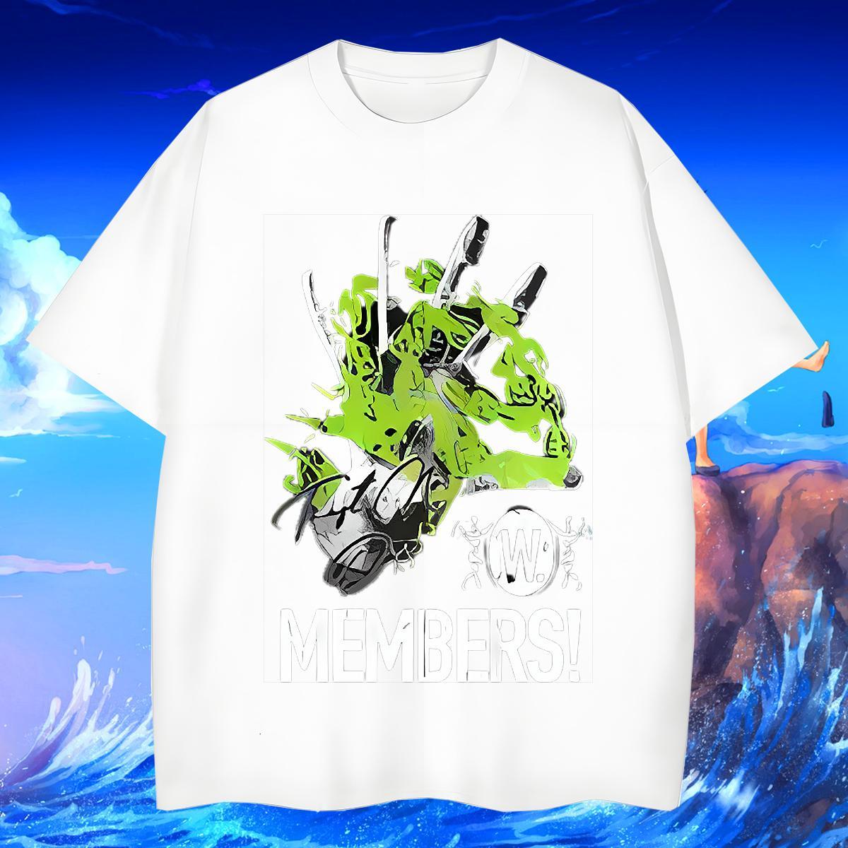 Loose Fit Tshirts Spring Summer 230g Pure Cotton Custom Cartoon Short Sleeve O-Neck letter Man T Shirts Classic Casual Tees Shirts