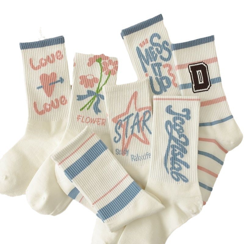 Trendy Children's Sports Tube Socks - Comfortable Mid Length Design for Fall Seasons