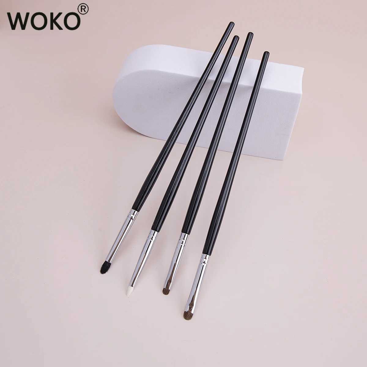Smudge eye shadow Makeup Brush Smudge eyeliner Smudge Horse Hair/Goat Hair Small eye shadow Makeup Brush W240814