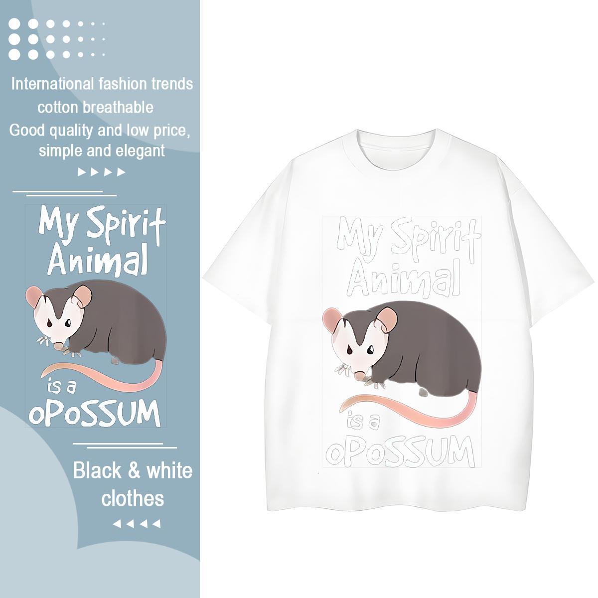 Free Shipping T-Shirts mouse Breathable Short Sleeve Casual Graphic 230g Pure Cotton Men Tops Tees New Arrival Wear