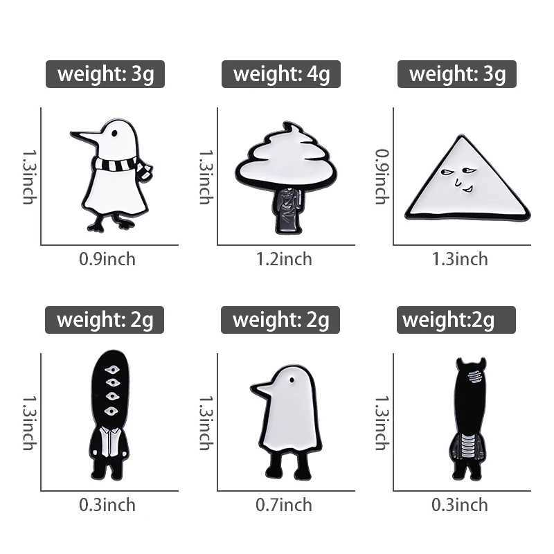 Cartoon Oyasumi Punpun enamel pin custom animal wholesale badge cute skylark lapel gift goodnight punk brooch W240815