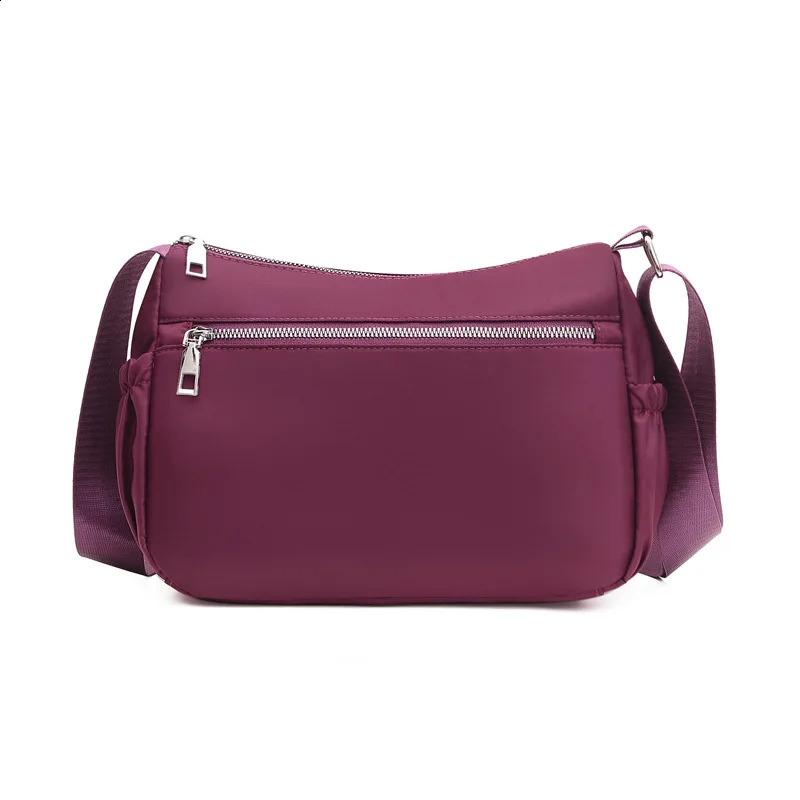 Women Waterproof Nylon Messenger Crossbody Bag Quality Multifunctional Diagonal Female Casual Multiple Pockets Shoulder sac 240814