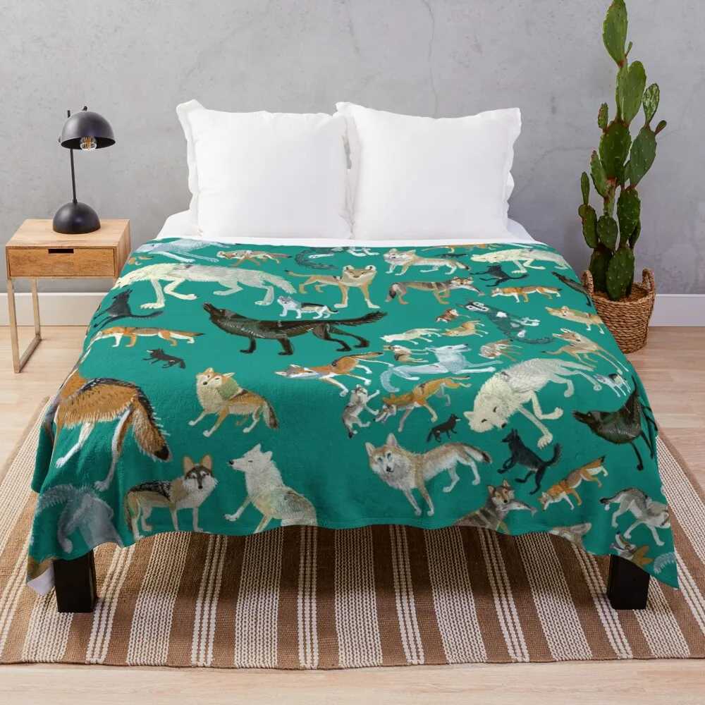 Cover blankets Sofa throw blanket coraline fleece blanket cooling blanket custom decorative bed blankets Plaid dog cute beach Y240815