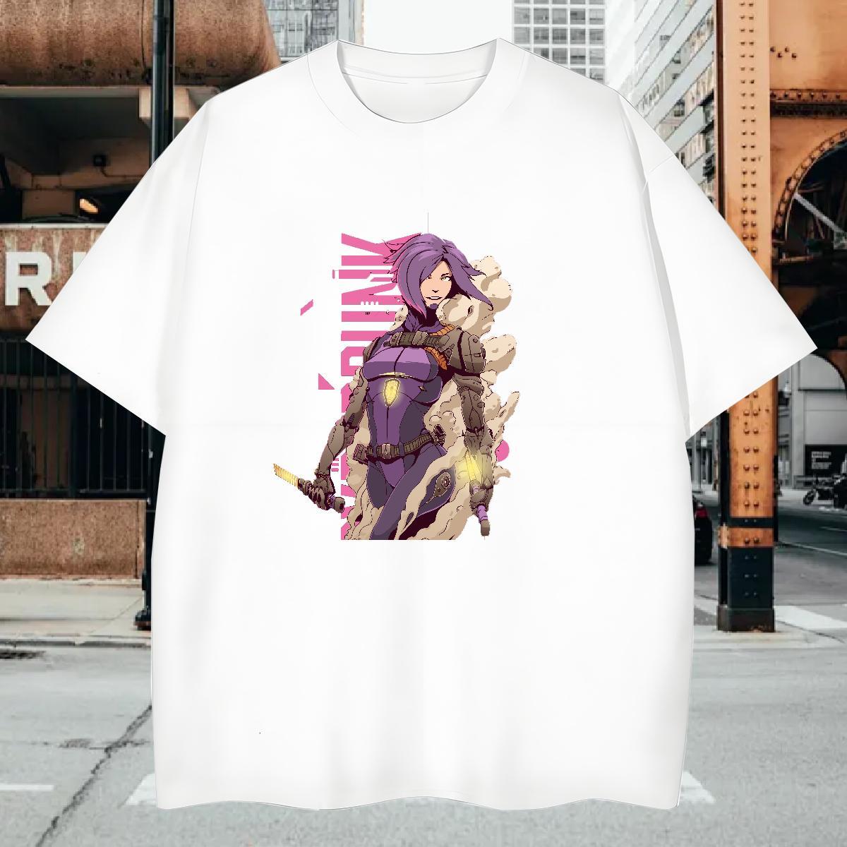 T Shirt For Man 230g Pure Cotton portrait Street Wear Breathable Short Sleeve Customized Couples T Shirts Classic Casual High Quality Clothings