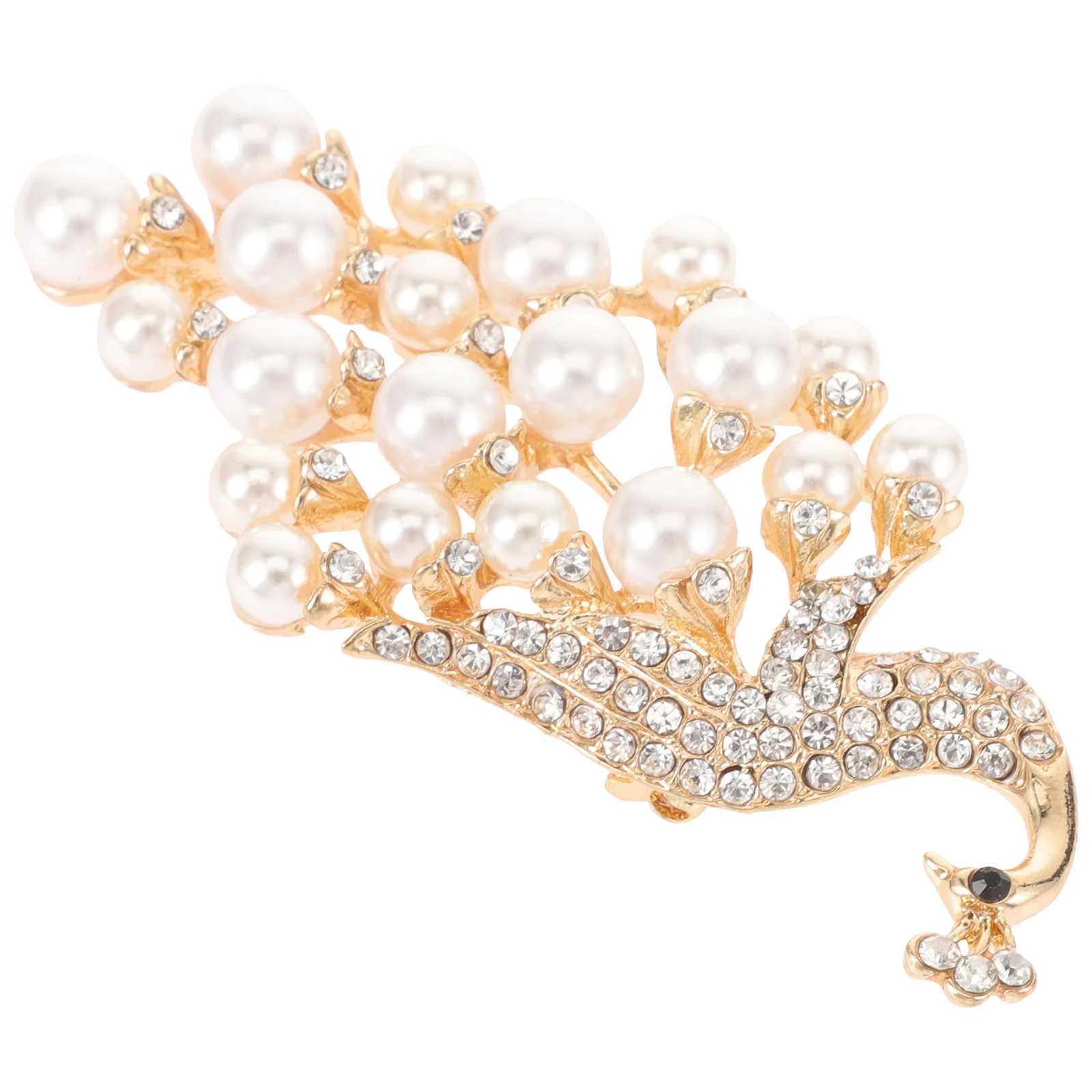 Shape brooch exquisite womens brooch rhinestone brooch clothing prop decoration party banquet small gift W240815