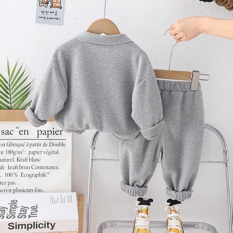Clothing Sets Boys Clothing Sets Boys Fashion Casual Outfits Children Loose Tops Pants 2 Pcs Spring Autumn Kids Sport Cute Suit 12M-5 Years