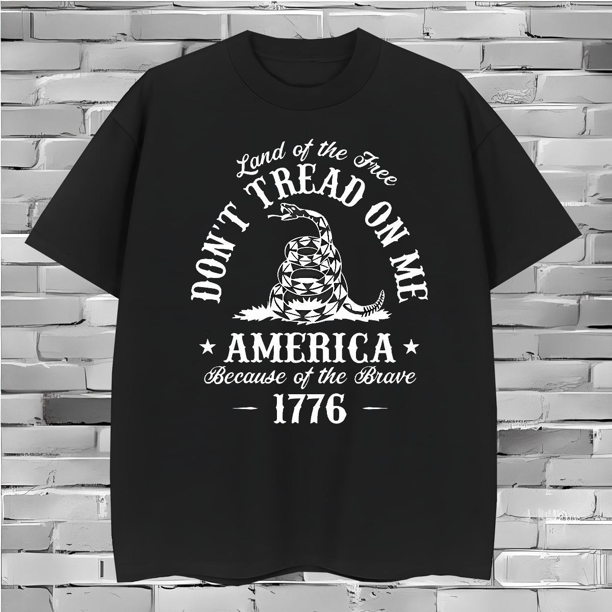 Brand T Shirt For Man snake O-Neck Short Sleeve Hip Hop Plus Size Custom 230g Cotton Tshirt for Man Woman Wholesale Polos