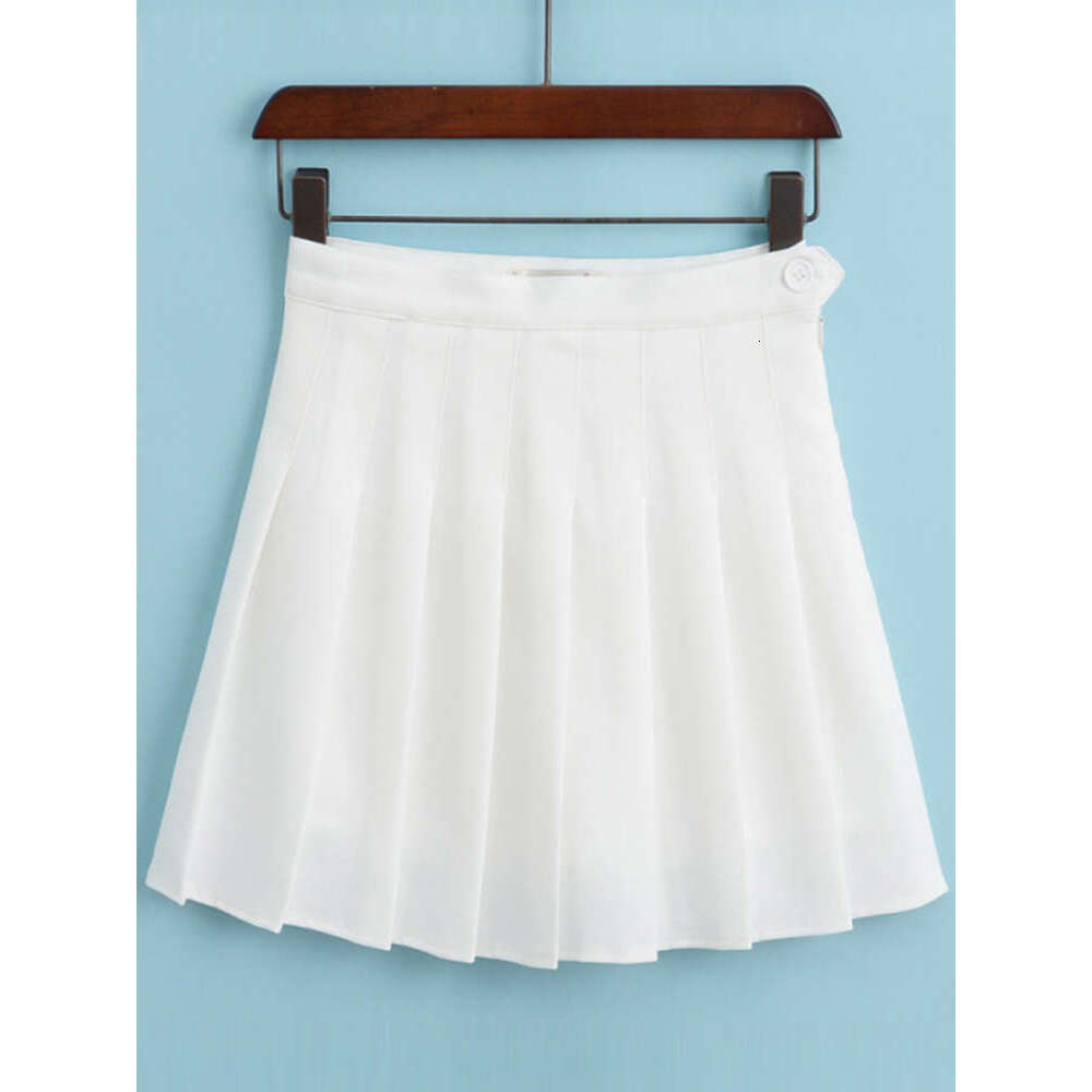 Sweet Aelegantmis Lolita High Waist Pleated Women Cute Mini Skirts Korea Tennis Short School Uniform Skirt Girls Haruku