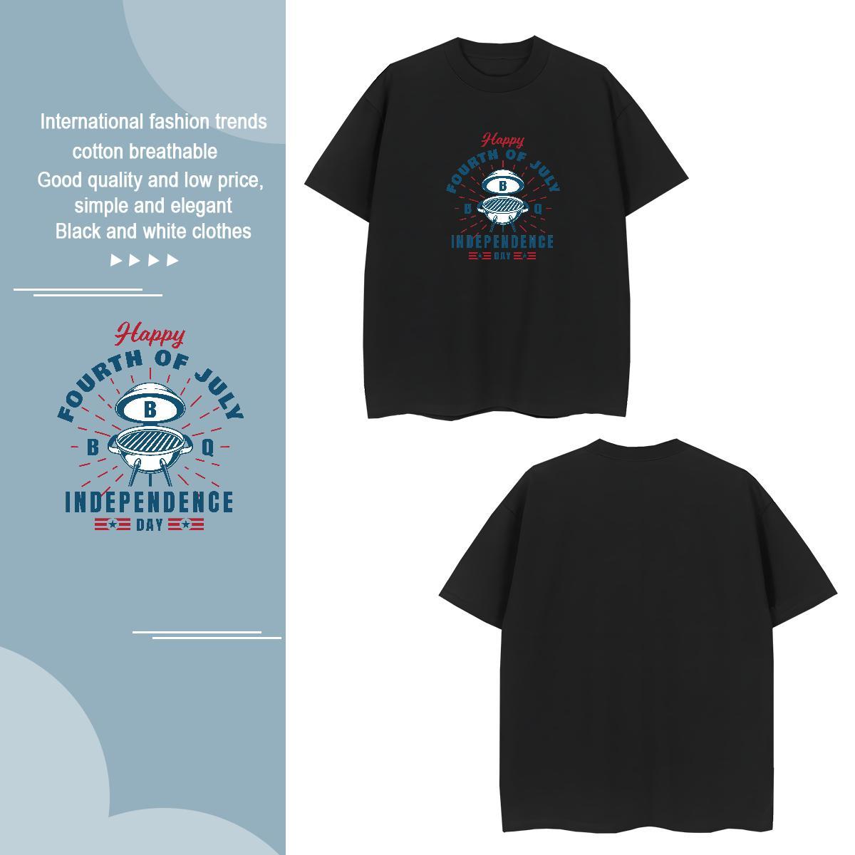 Free Shipping tool Men T Shirts Street Tshirt for Man Woman 230g Cotton DIY O-Neck Short Sleeve Skull Tees