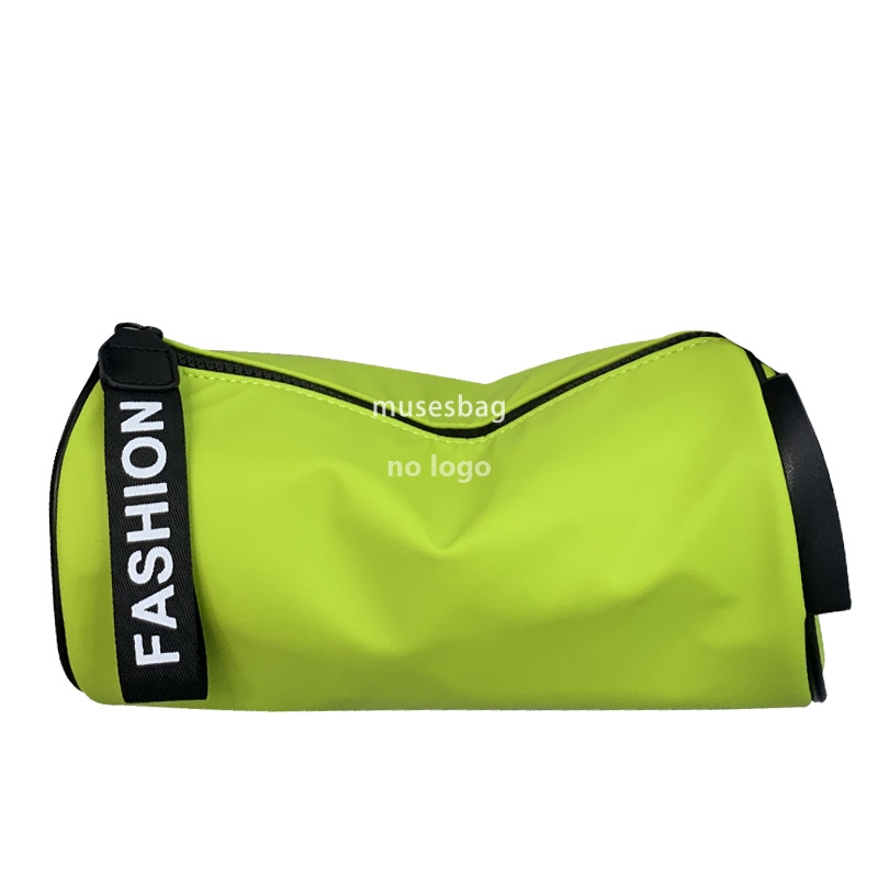New cylinder bag spring summer casual candy color single shoulder crossbody bag simple letter fluorescent bag female spot