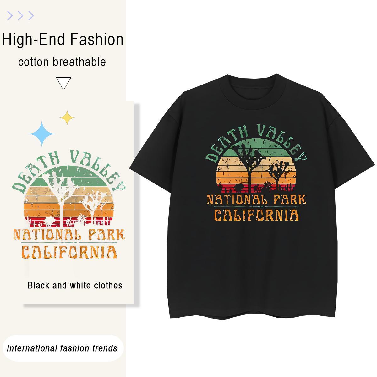 Classic Tshirt for Man Woman Daily Outfit 100% Cotton 230g DIY Printed Short Sleeve O-Neck letter T Shirts Men Brand Wear