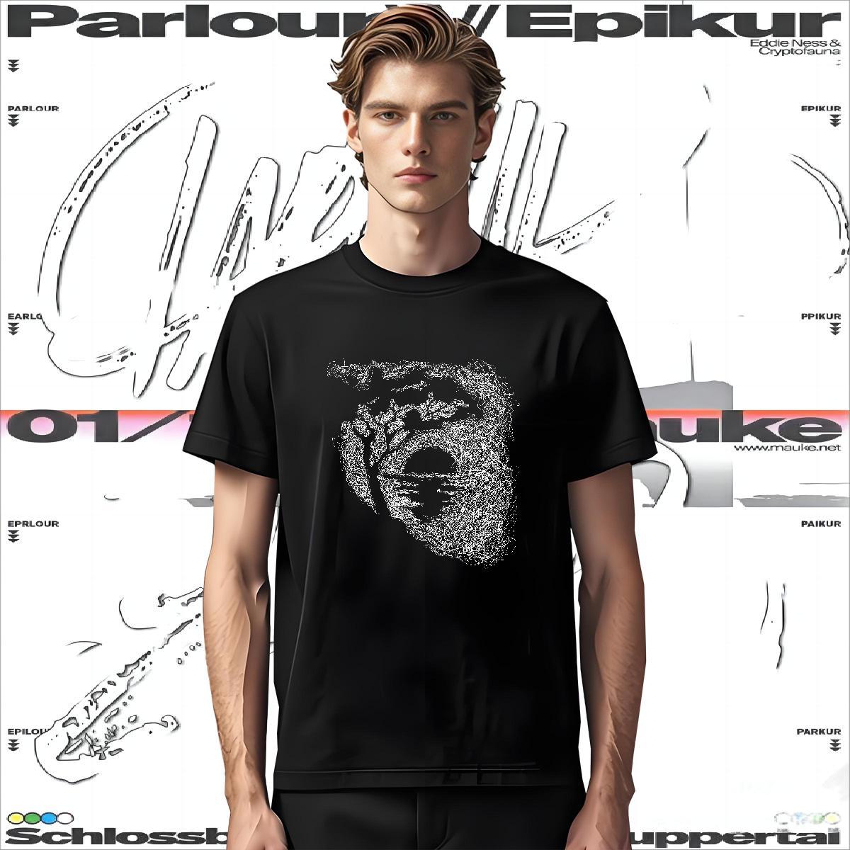 Man T Shirts 100% Cotton 230g tree Sport Round Neck Short Sleeve Custom Printed Tshirts Fashion Cool Design Tees