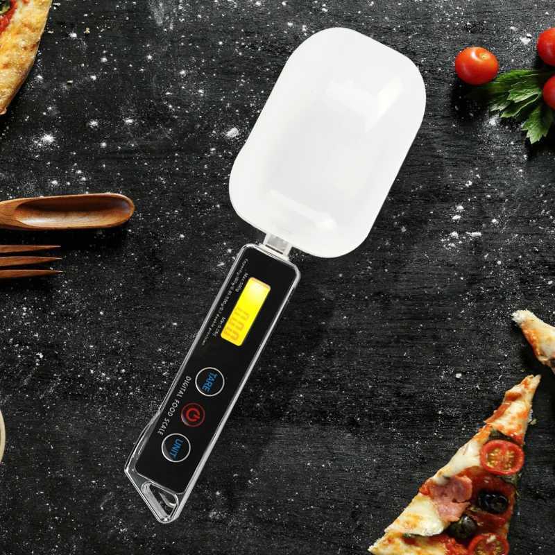 500g/0.01g Electronic Weighing Spoon LCD Display Digital Measuring Spoons With Two Size Spoons Kitchen Scales Cooking ToolsM240815