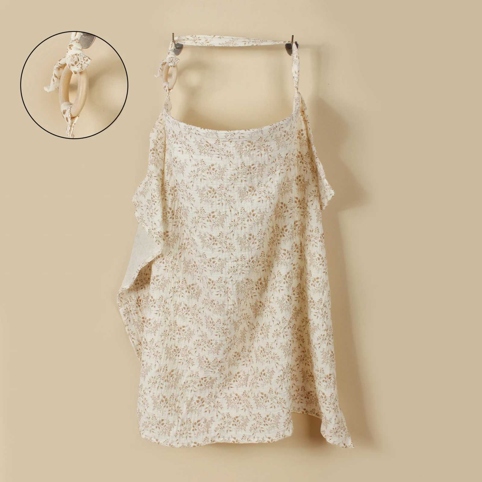 Baby Nursing Cover Mother Outing Breastfeeding Cover Cotton Feeding Nursing Shawel Adjustable Privacy Apron Stroll Blankets Y240815