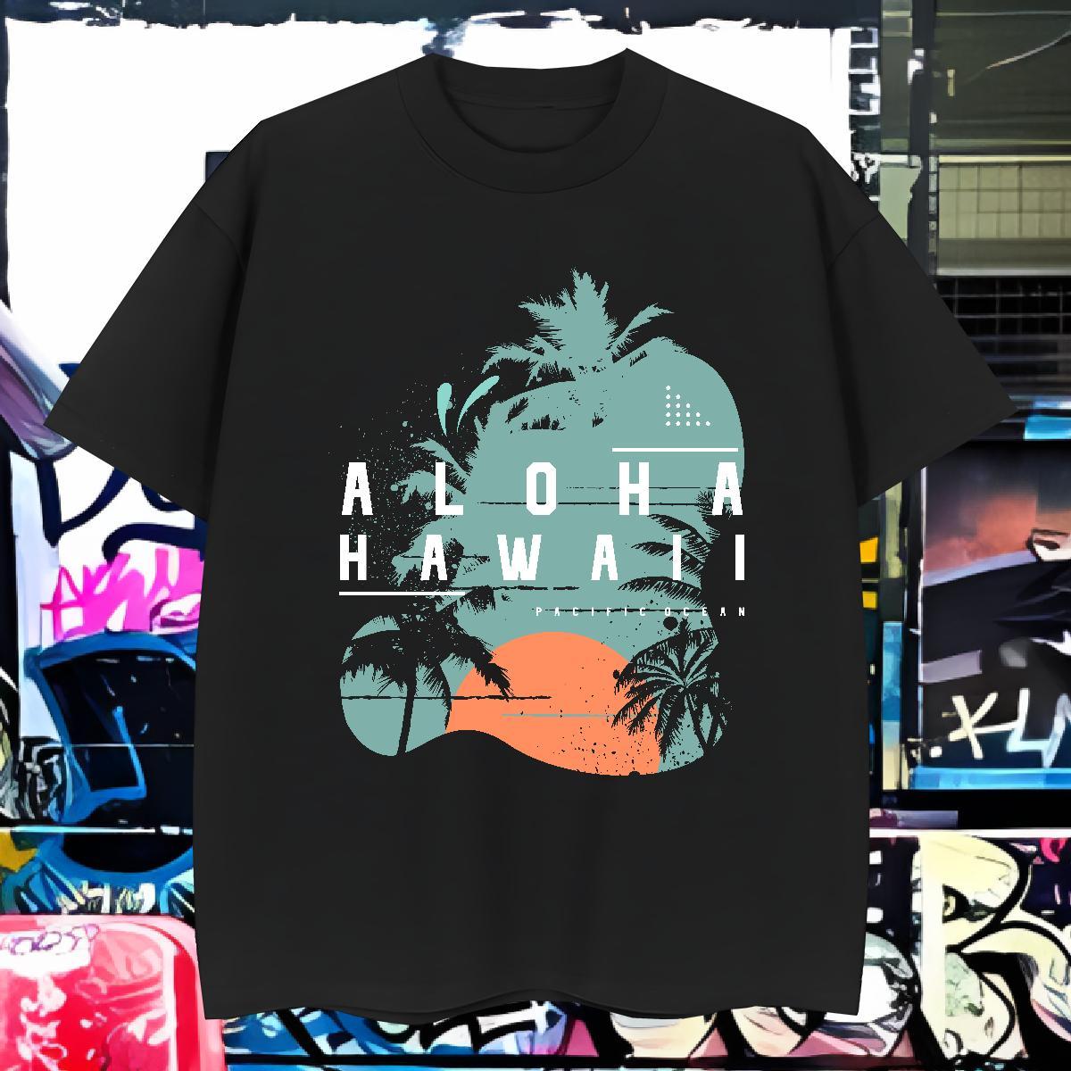 T Shirts Men 100% Cotton 230g icon Outdoor Round Neck Short Sleeve Black Oversized Tshirts Free Shipping Cool Design Tops
