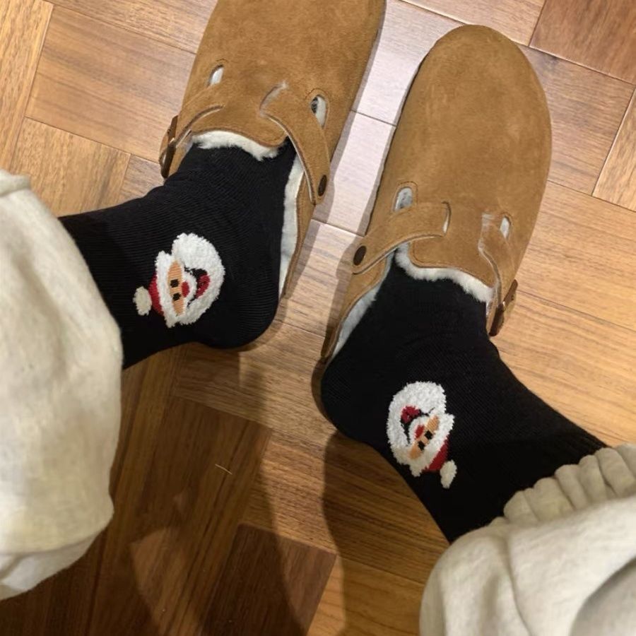 Socks men's long socks autumn and winter versatile mid tube American sports student basketball long tube men's socks