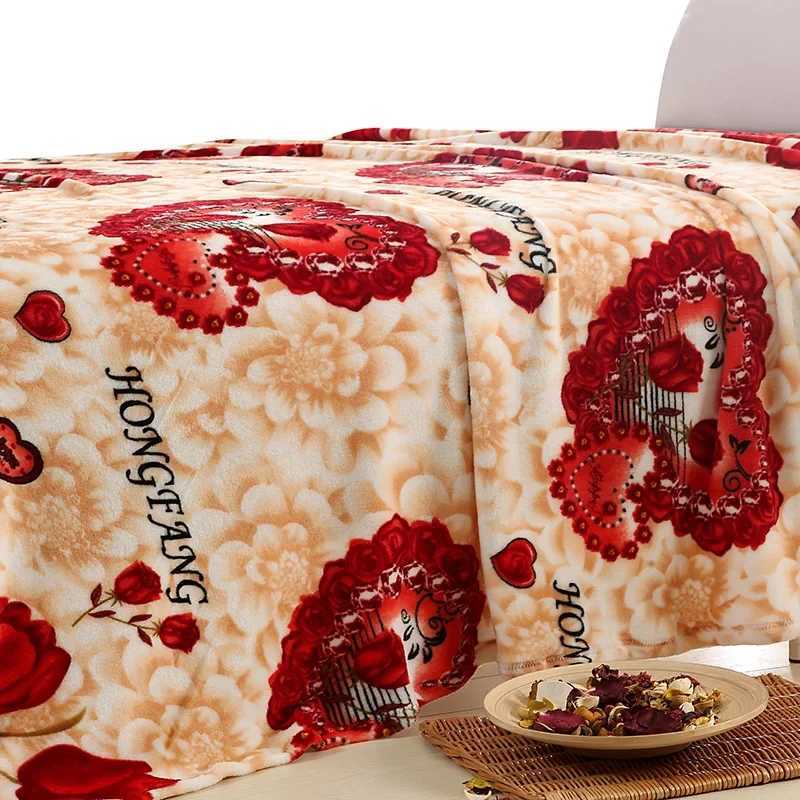 Tulip Blanket 120x200cm High Density Super Soft Flannel Sofa Bed / Bed Sheet / Portable Bedspread / Travel / Shawl / Camping Y240815