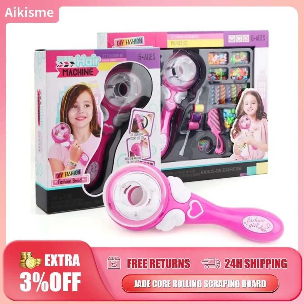 Electric automatic hair braiding machine for beauty fashion DIY hair decoration hair gemstone styling tool suitable for women and children W240814