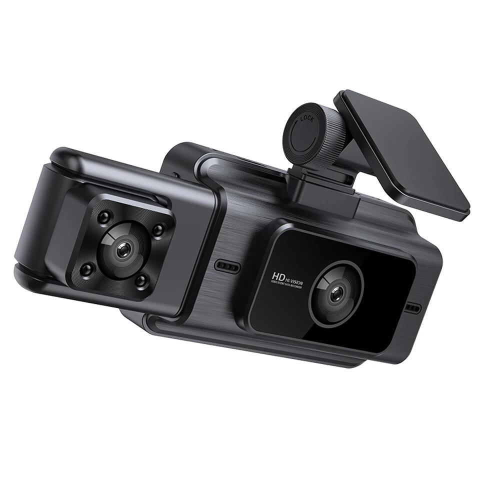 3 Channel Dash Cam Cars Black Box 1080P Video Recorder Rear View Camera for Vehicle Car DVR car accessories