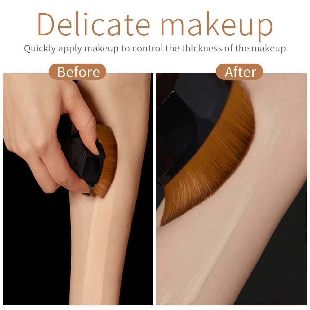 Magic Makeup Brush Liquid Base BB Cream No Trace Soft High Density Fiber Hair Easy to Carry for Girls Beauty Tools W240814