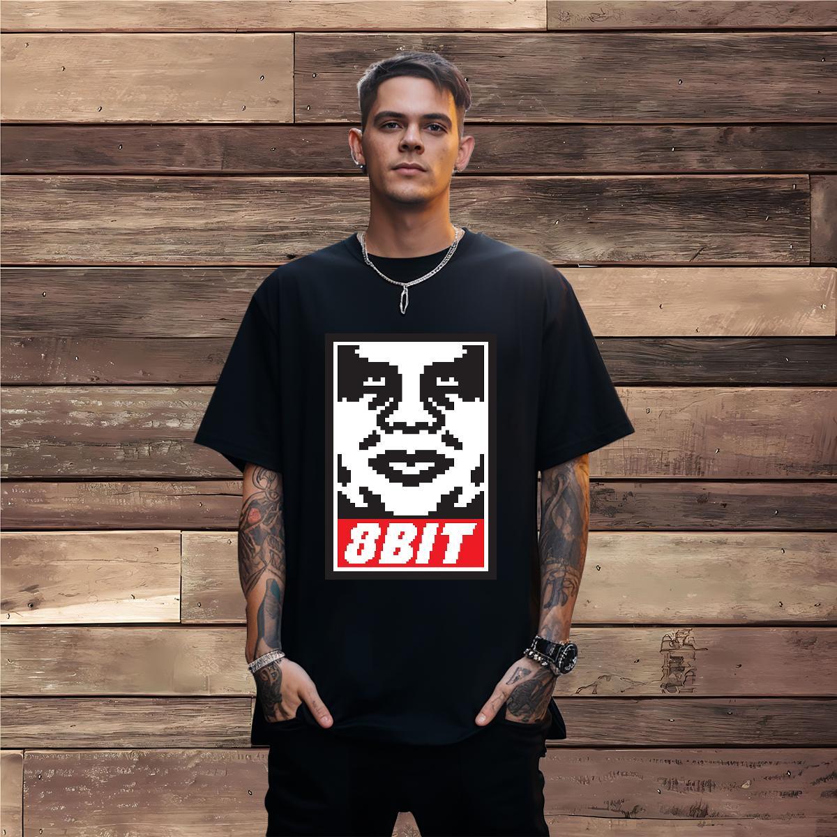 T shirt 230g 100% Cotton portrait Casual Beach Crew Neck Breathable Black White Tshirts Wholesale High Quality Tops Tees