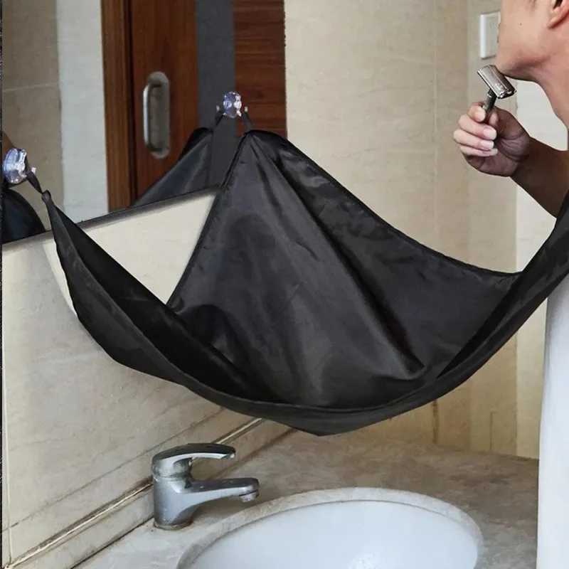 Neutral facial hair beard razor apron reusable hair clip shawl barber accessories W240814