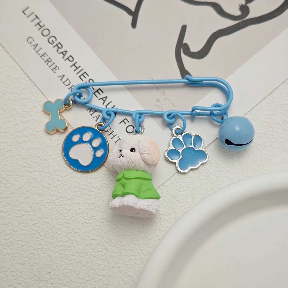 3D Resin Jack Russell Terrier Dog Brooch Dobbin Brooch Teddy Club W240815