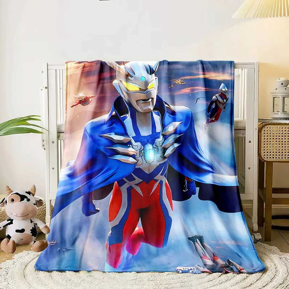 Ultraman Blanket Seasonal blankets Used for sofas beds living rooms travel picnics blankets gifts thin blankets Y240815