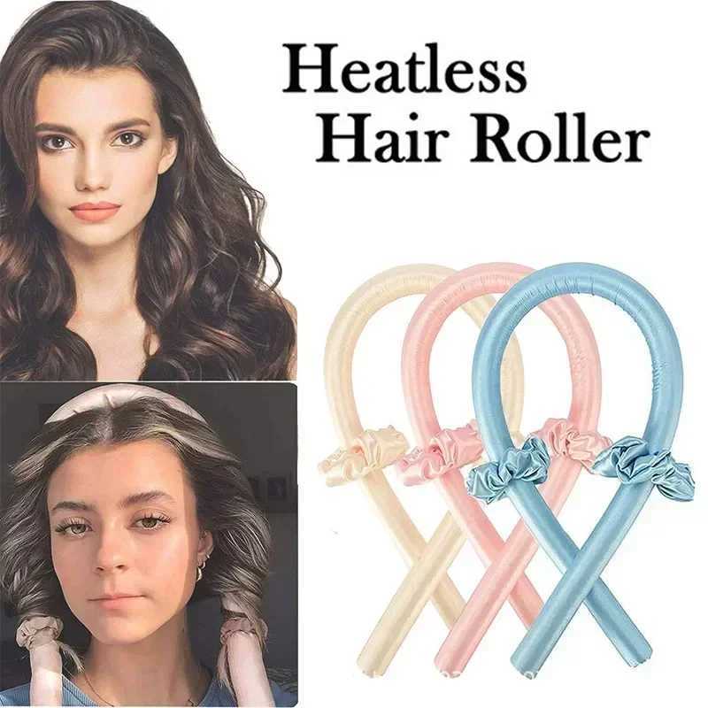 Womens non thermal curling iron non thermal curling headband a curling tool accessory that makes hair soft and shiny W240814