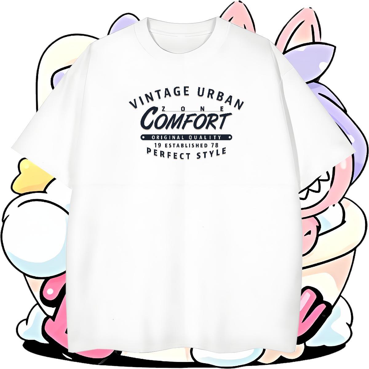 Wholesale Men Tops Tees Spring Summer 100% Cotton 230g Oversized 4XL Breathable Short Sleeve letter Men T Shirts 2024 DIY Clothings