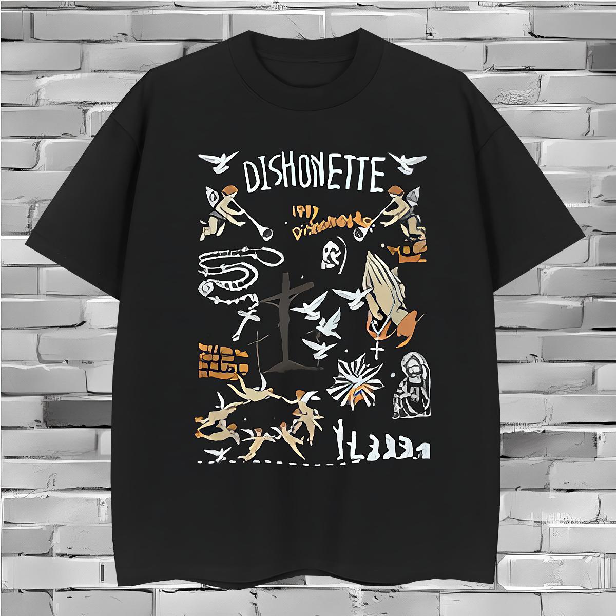 T-Shirts for Men 230g Pure Cotton painting Street Wear Round Neck Short Sleeve Black White Men Tees Fashion Design Loose Clothings