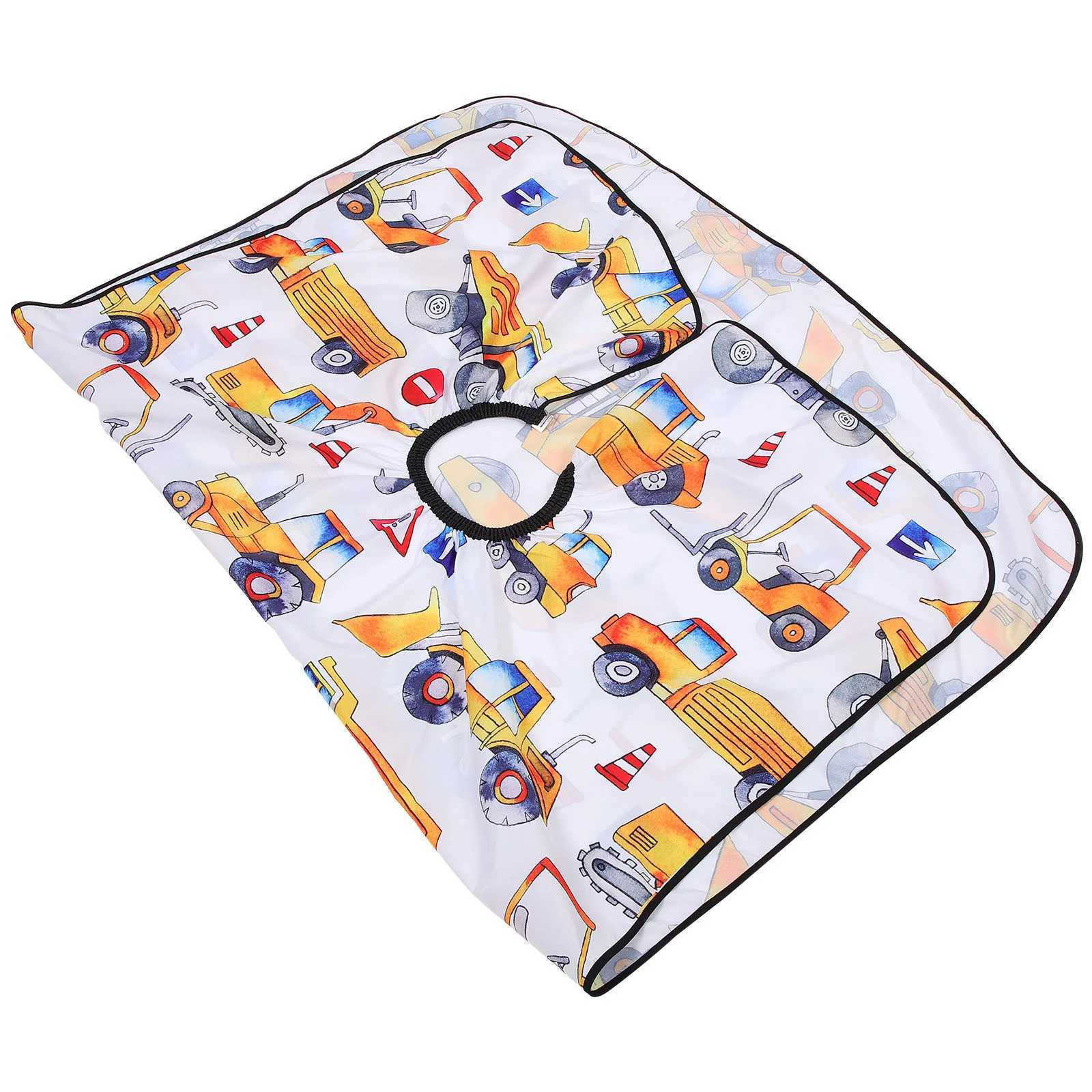 Childrens Barber Adult Clothing Corner Salon Apron Accessories Childrens Barber Pongi Hairstyles Men and Women W240814
