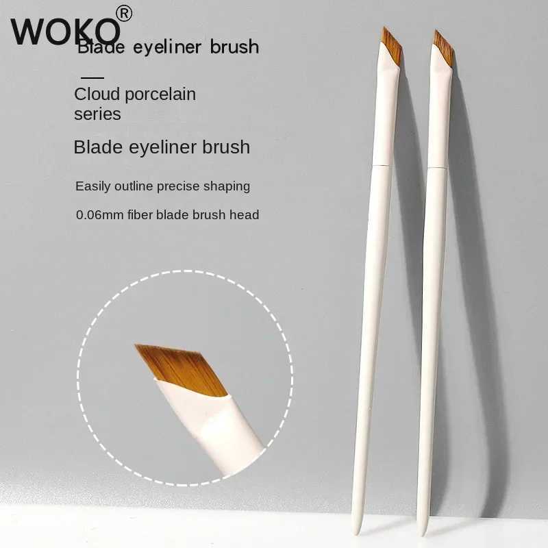 Upgrade blade eyeliner brush ultra-thin fine angle flat angle eyeliner brush lower eyeliner brush W240814
