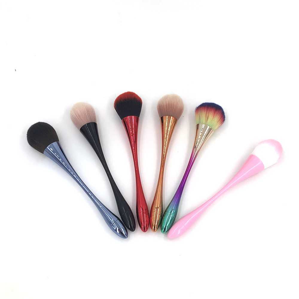 Rose Gold Powder powder blusher Brush Professional Makeup Brush Large Cosmetics Facial Paintings Facial Paintings Facial Paintings Makeup Tools W24081