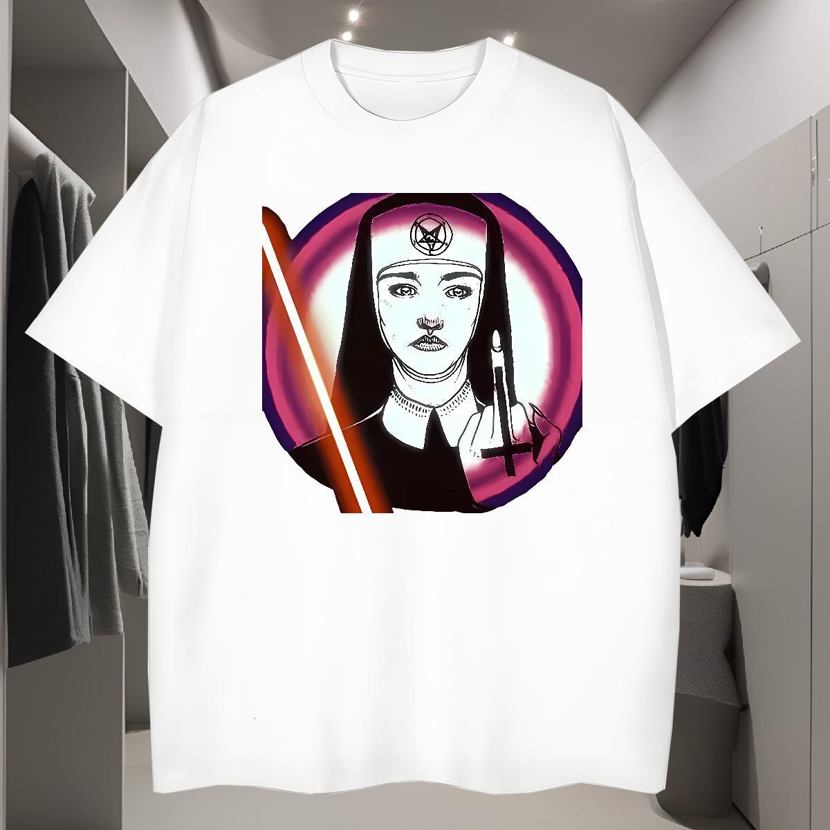T-Shirts 230g Cotton nun Casual Breathable Crew Neck DIY Printed Tshirt for Man Woman Brand TOP Quality Top Tees