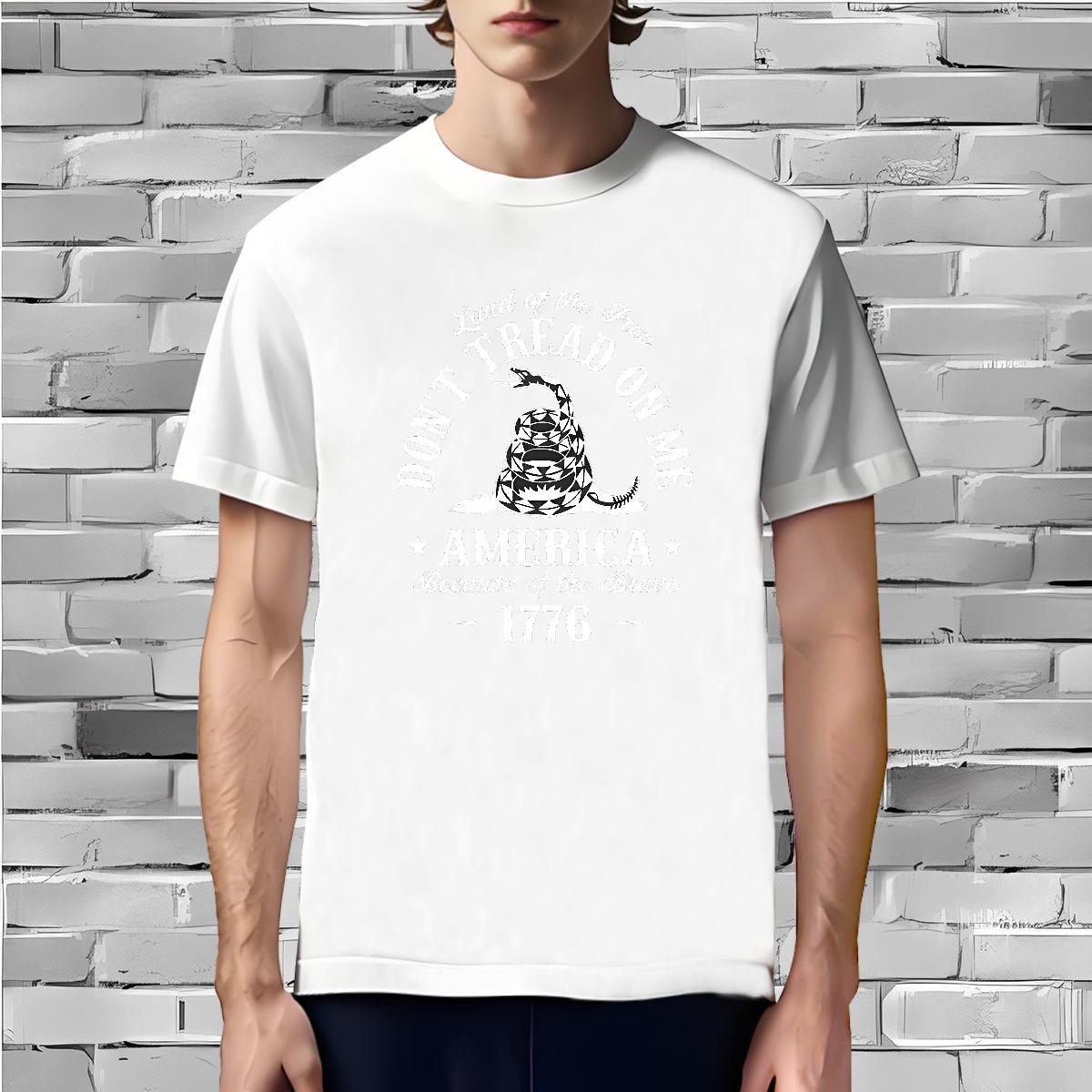Brand T Shirt For Man snake O-Neck Short Sleeve Hip Hop Plus Size Custom 230g Cotton Tshirt for Man Woman Wholesale Polos