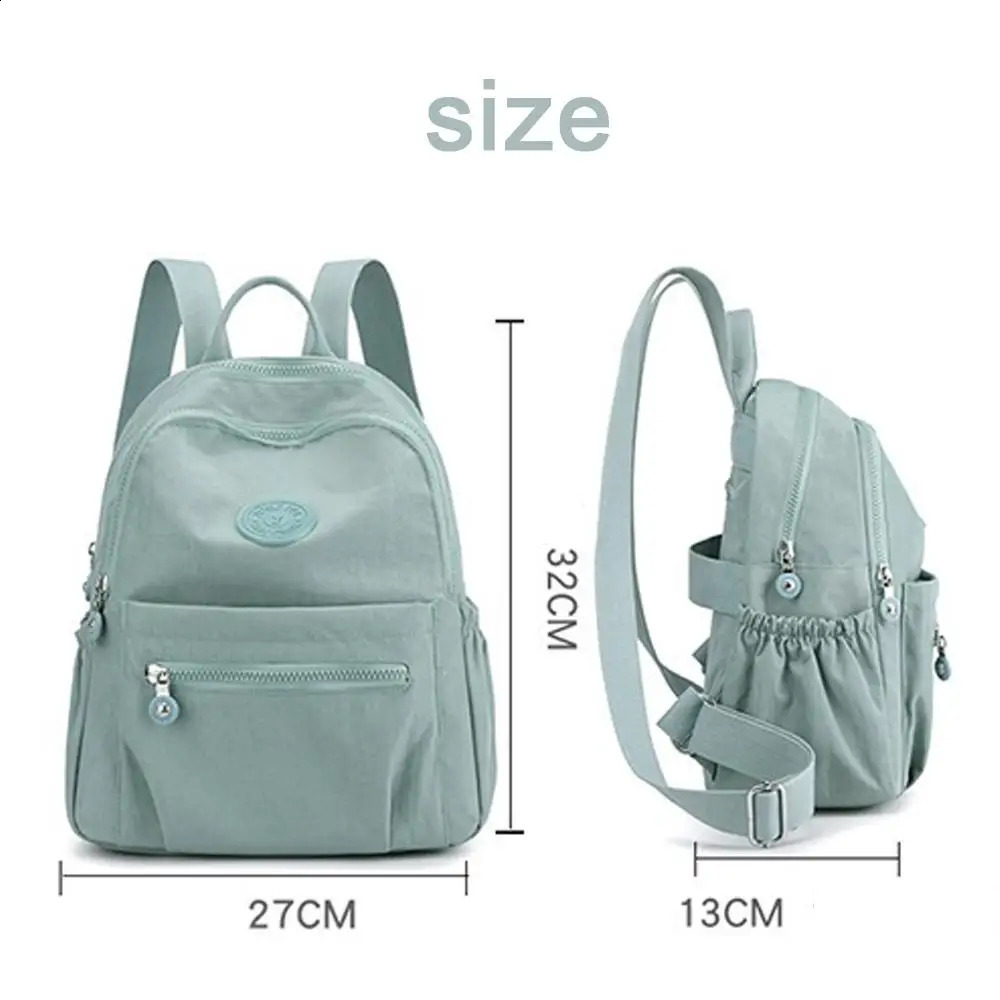 Travel School Shoulder Bag Womens Lady Small Backpack Mini Rucksack Daypack 240814